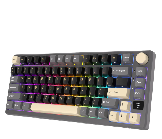 Royal Kludge RK-M75 Phantom K Silver switch - 1455775 - zdjęcie 3